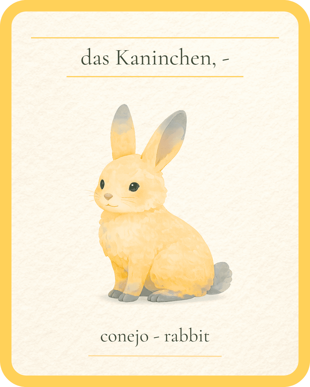 Tarjeta de vocabulario 1